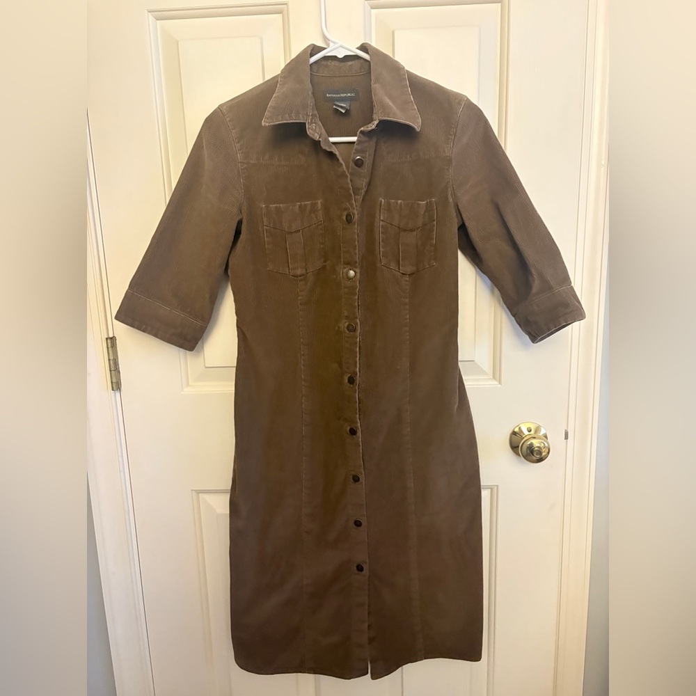 Banana Republic Corduroy Dress